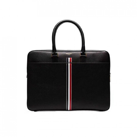 톰브라운 삼선줄탭 토트백