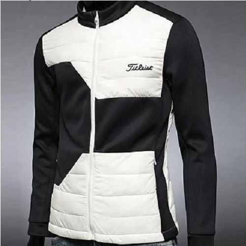 타X틀리스트 언밸랜스 배색 경량 패딩