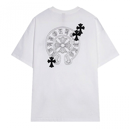 크롬*츠 Chrome hearts 스트랜드 로고드 티셔츠