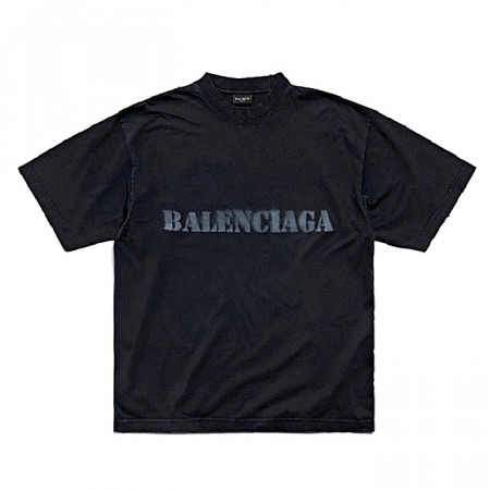 발렌시*가 BALENCIAGA 스텐실 타입 티셔츠
