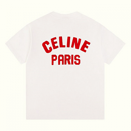 셀*느 CELINE 컬리지씨 로고 티셔츠
