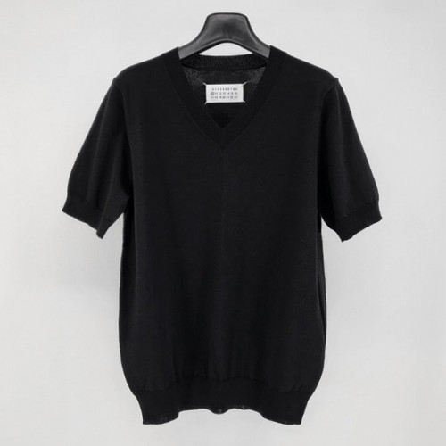 마르지*라   브이넥 니트 반팔