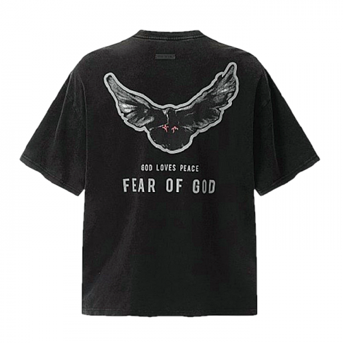 FEAR OF GOD 피스 워싱 반팔티셔츠 044