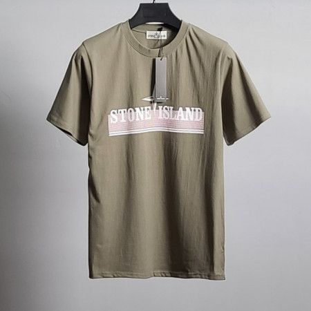 STONE ISLA*D   라인레터링 반팔티