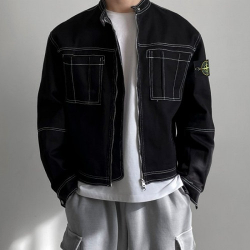 STONE  ISLA*D   스티치 투웨이 자켓