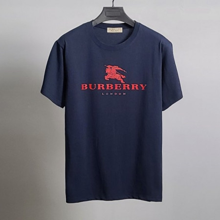 BURBER*Y   기사 레터링 반팔티 (남여공용)