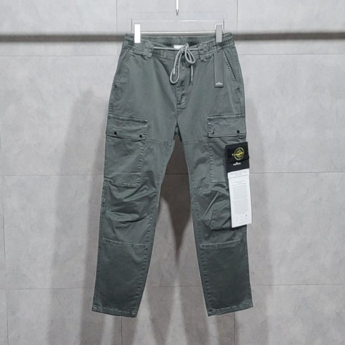 STONE ISLA*D   피그먼트 카고 일자 팬츠