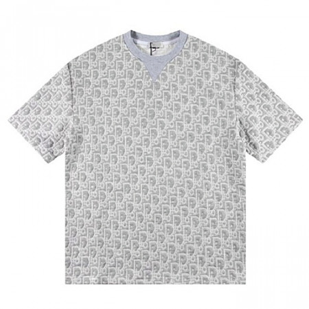 DIOR A로고 크루넥 티셔츠