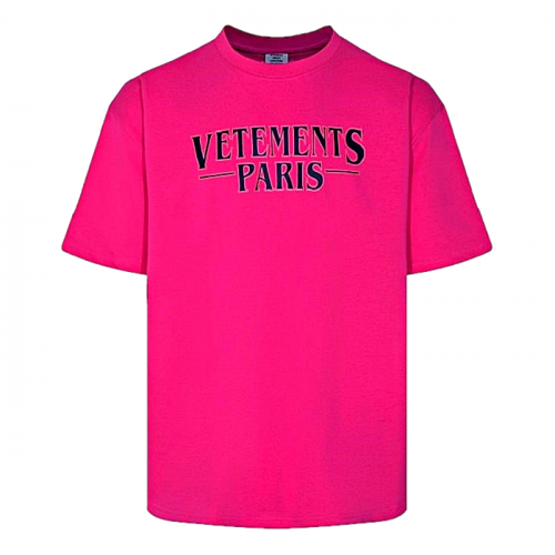 베*멍 VETEMENTS 파리스로고 티셔츠