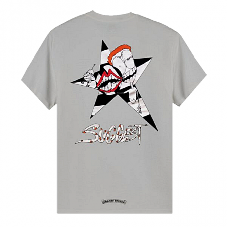 크롬*츠 Chrome hearts 서제스트 로고 티셔츠