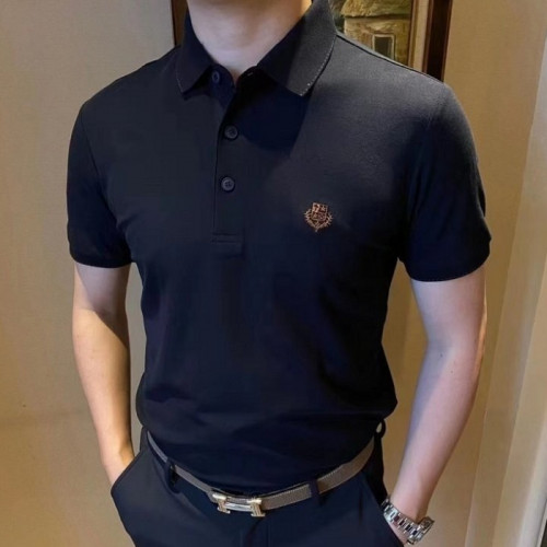 로로피*나   포인트 자수로고 반팔 카라 티셔츠 ( 커스텀급 )