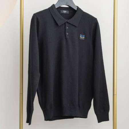 FEN*I   몬스터아이 카라 니트