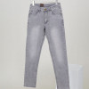 루이*통   남성 포켓 LV 엠보 로고 슬림핏 데님 팬츠