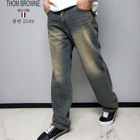 톰브*운 THOM BROWNE 와이드 청바지 2189