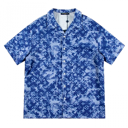 루이*통 LOUIS VUITTON 블루로고 셔츠