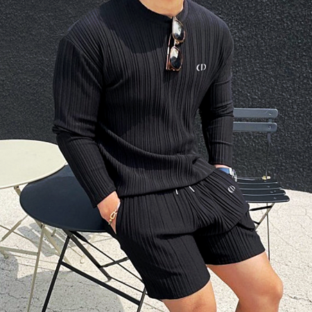 DIOR CD자수로고 플리츠 트레이닝 SET