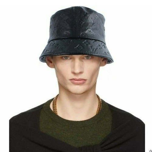 (국내배송) 루이비통 레더 버킷햇