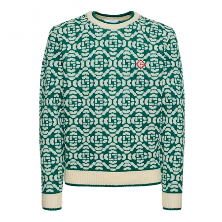 카사블랑카 CASABLANCA 다이아모노 울스웨터