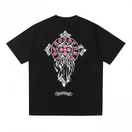 크롬*츠   멀티 로고 워싱 티셔츠