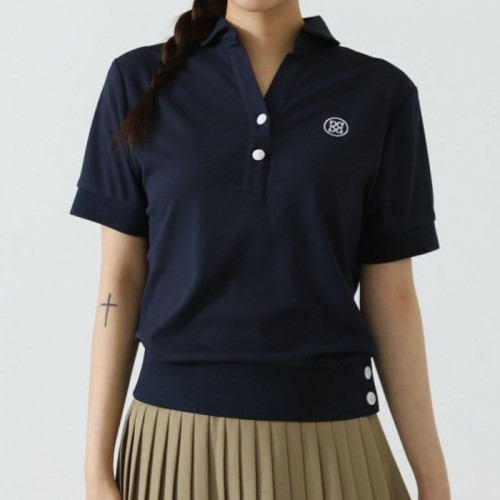 지*어   매장판 우먼 V넥 버튼 반팔