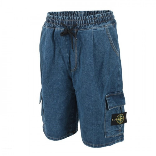 STONE ISLA*D   진청 7부 볼륨 카고 팬츠