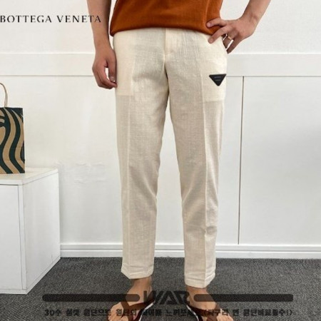 Bottega Vene*a   A18) 로우린넨 스프링 9부 슬랙스