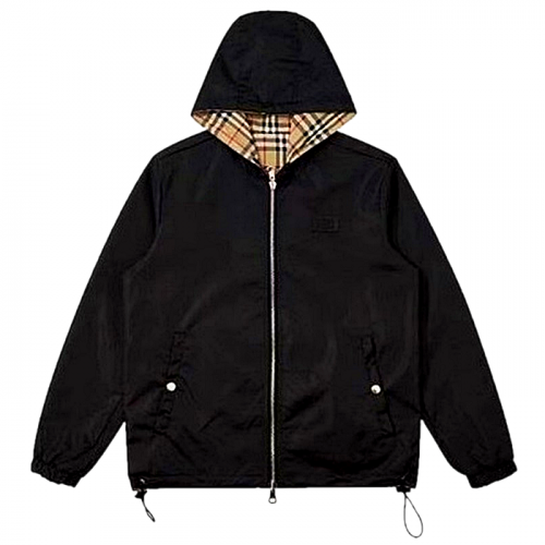 버*리 BURBERRY 리버시블 체크 자켓