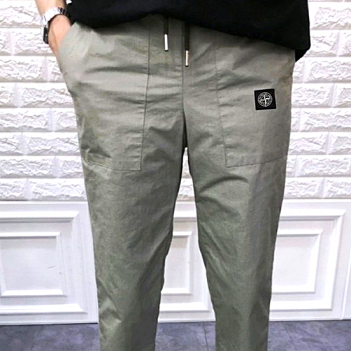 스톤 아일*드  썸머 코튼 세미 와이드 팬츠