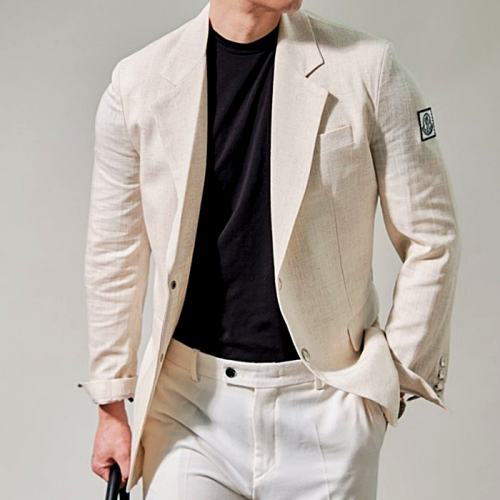 MONCL*R  감마블루 린넨자켓