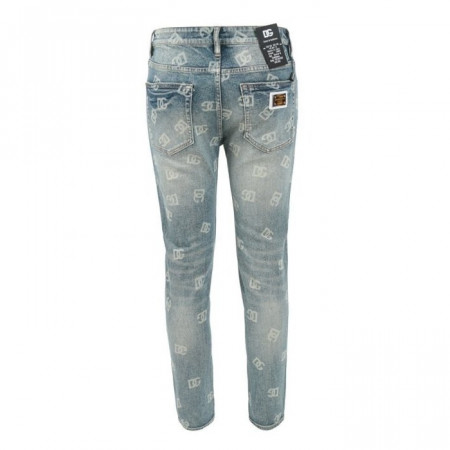 DOLCE & GABBA*A 전판 로고 슬림 일자진