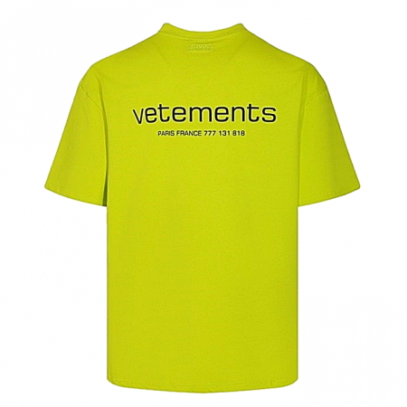 베*멍 VETEMENTS 어반로고드 티셔츠
