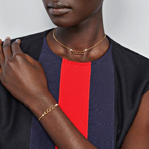 GUCCI 레터 목걸이 & 팔찌 & 귀걸이