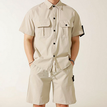 스톤아일*드 STONE ISLAND 셔츠 & 팬츠 SET