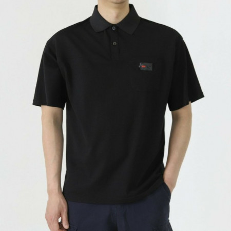 GUC*I   포켓 패치 오버핏 카라셔츠