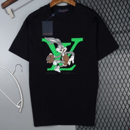 루이*통   LV 모노그램 버니 바스킷볼 반팔티 (남여공용)
