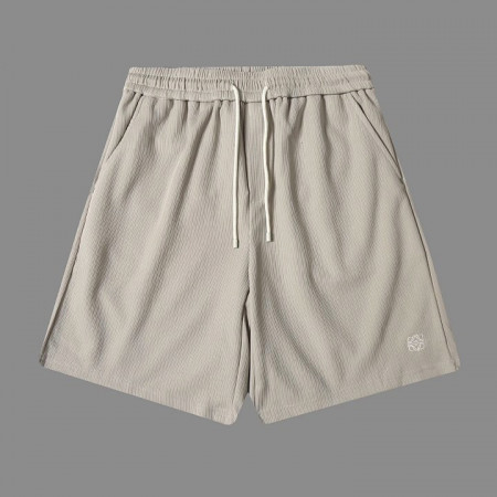 로*베 LOEWE 로고리벳드 플리츠 쇼츠