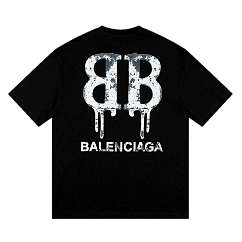 발렌시*가 BALENCIAGA 스톤로고 반팔티셔츠