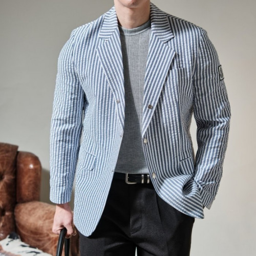 몽클*어   감마블루 시어서커JK