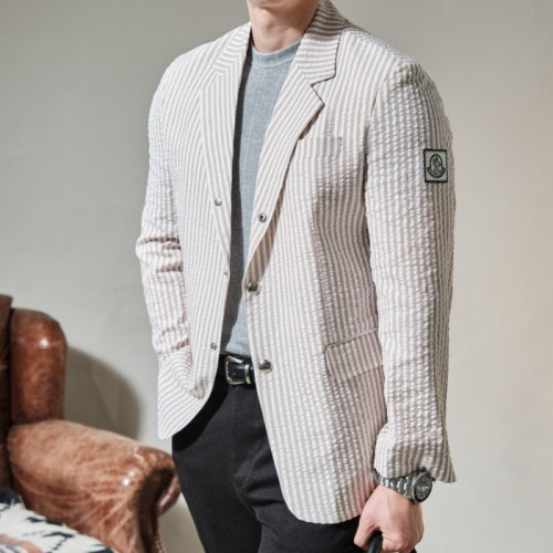 몽클*어   감마블루 시어서커