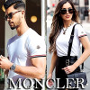 MONCLER 클래식 사이드 암밴딩 티셔츠