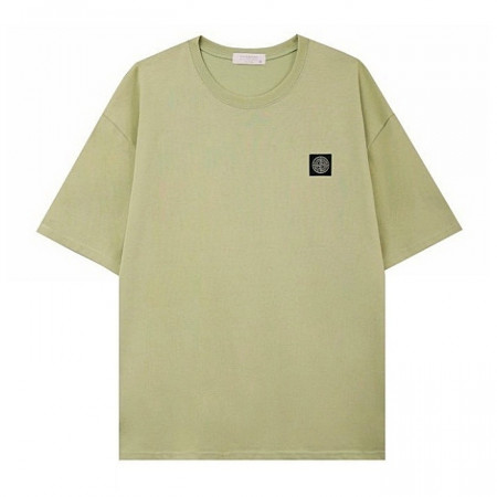 STONE ISLAND 쿨에어 실켓 반팔티셔츠