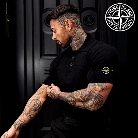 스톤 STONE ISLAND CLASSIC 소매패치 PK반팔