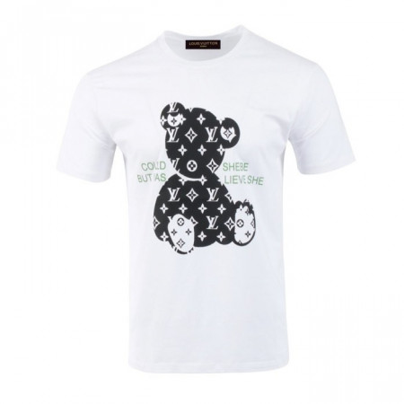 루이*통   LV 모노 베어 라운드 티