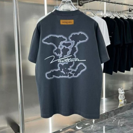 루이*통   백로고 워싱 티셔츠