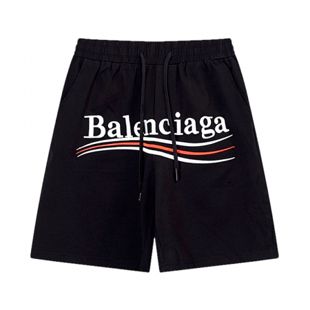 발렌시*가 BALENCIAGA 로고 쇼츠팬츠