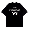 요지 야마모토 Y-3 요지 로고드 티셔츠
