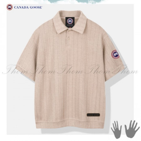 캐나다*스   헤어사 오버핏 카라 니트