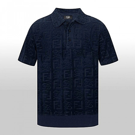 FENDI 주카모노 타월링 숏슬리브 폴로