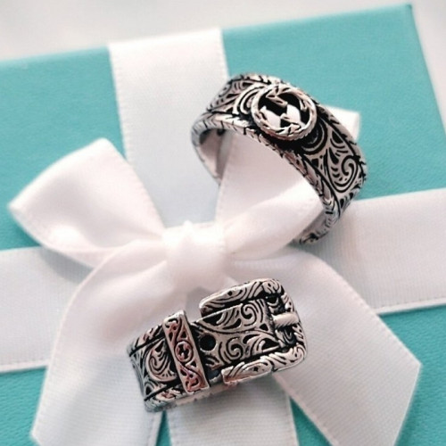 GUC*I   벨트& 더블G 양면 스틸반지 ( 커플링 가능)