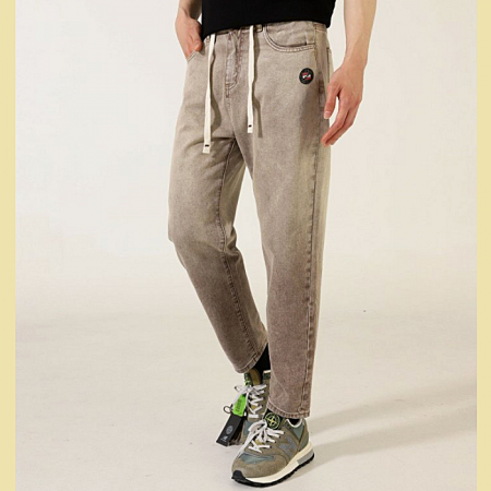 FENDI 포켓 아이즈 밴딩 팬츠